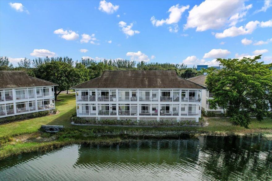 An amazing rental opportunity!! A fully updated and furnished unit with a serene lake view, located in the prestigious PGA National area.1st floor unit. Furnitures are optional. Highlighting amenities like included utilities (Cable, Insurance, exterior included in the HOA..one of the lowest HOAs in PGA Nat'l ) and proximity to renowned restaurants, shopping centers, and malls is a great way to showcase its convenience and charm.