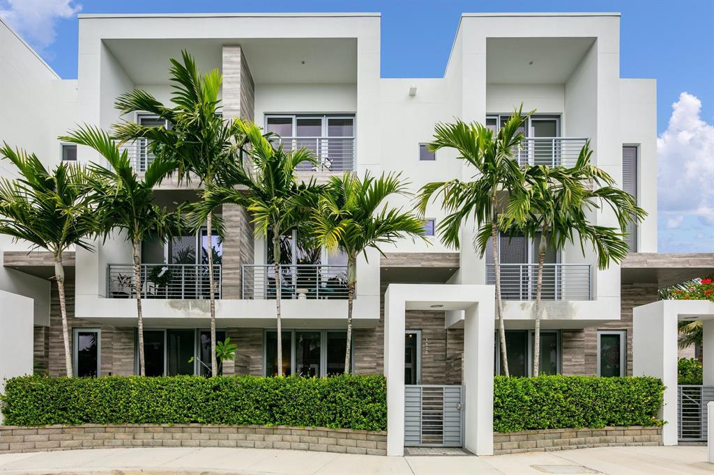 Contemporary splendor has a new name when it comes to the luxury residential experience in South Florida. MODERNE Boca seamlessly bridges the worlds of boutique intimacy and open-air expanse amid a lushly landscaped community that features only 75 townhomes. Masterfully rendered project in the heart of Boca Raton. The sprawling three-story layouts, are brimming with chic luxurious details.