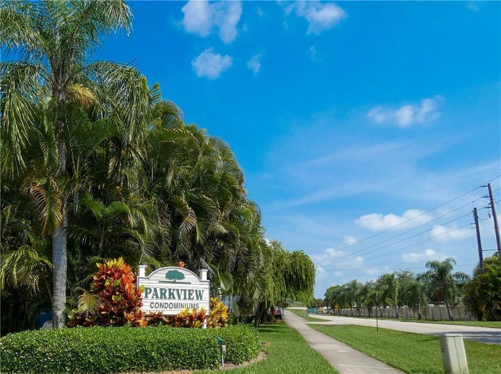 BEST BUY FOR A 3/2 IN STUART! 2nd floor, corner unit in back of complex with nice view from the large, covered balcony. 3 bedrooms, 2 baths, Impact windows & doors give you peace & quiet inside your condo. Kitchen has been updated with beautiful cherrywood cabinets, soft close drawers, granite counters, new faucets, tile and laminate wood flooring, SS Appliances, stove with a cool air-fry feature. Refrigerator and Washer/dryer are under 3 years old. Crown molding in LR, DR, new interior doors, freshly painted, fans in all rooms, new bathroom cabinets, mirrors and all outlets updated. Excellent location, close to shopping, restaurants, medical facilities, excellent schools, and a short distance to beaches and I-95.