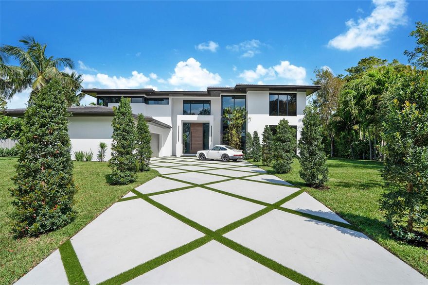 Welcome to your exclusive coastal retreat nestled within the prestigious Village of Sea Ranch Lakes. This newly constructed masterpiece combines top of the line European finishes with floor-to-ceiling windows throughout, creating 5800 sq ft of luxury indoor /outdoor living space. The glistening pool, plush landscaping & sheltered patios beckon for leisurely afternoons & glamorous soirées alike. Enjoy exclusive access to the  private oceanfront Beach Club, mere footsteps from your abode. Embrace the unparalleled privileges of residing within this unique gated enclave, boasting its own police force with 24-hour security, ensuring tranquility and peace of mind. Experience coastal living at its finest.