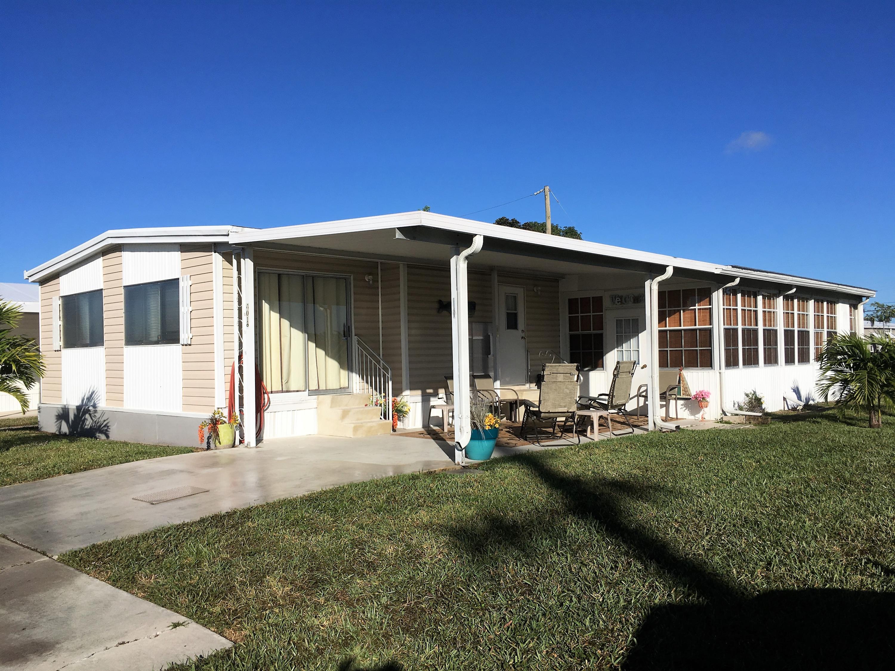 Very well maintain mobile home in owner own community 55+. Turnkey with quality furniture in every room. Large master bedroom and bathroom, one guest bedroom and a den. Everything you see stay. Open concept with many windows, very clean and in good condition. A lot of storage, plus a shed and 1 cars carport. All you need all ready here and convey with the sale. Easy to move in, quick closing, priced to sell. Must see now will sale fast.