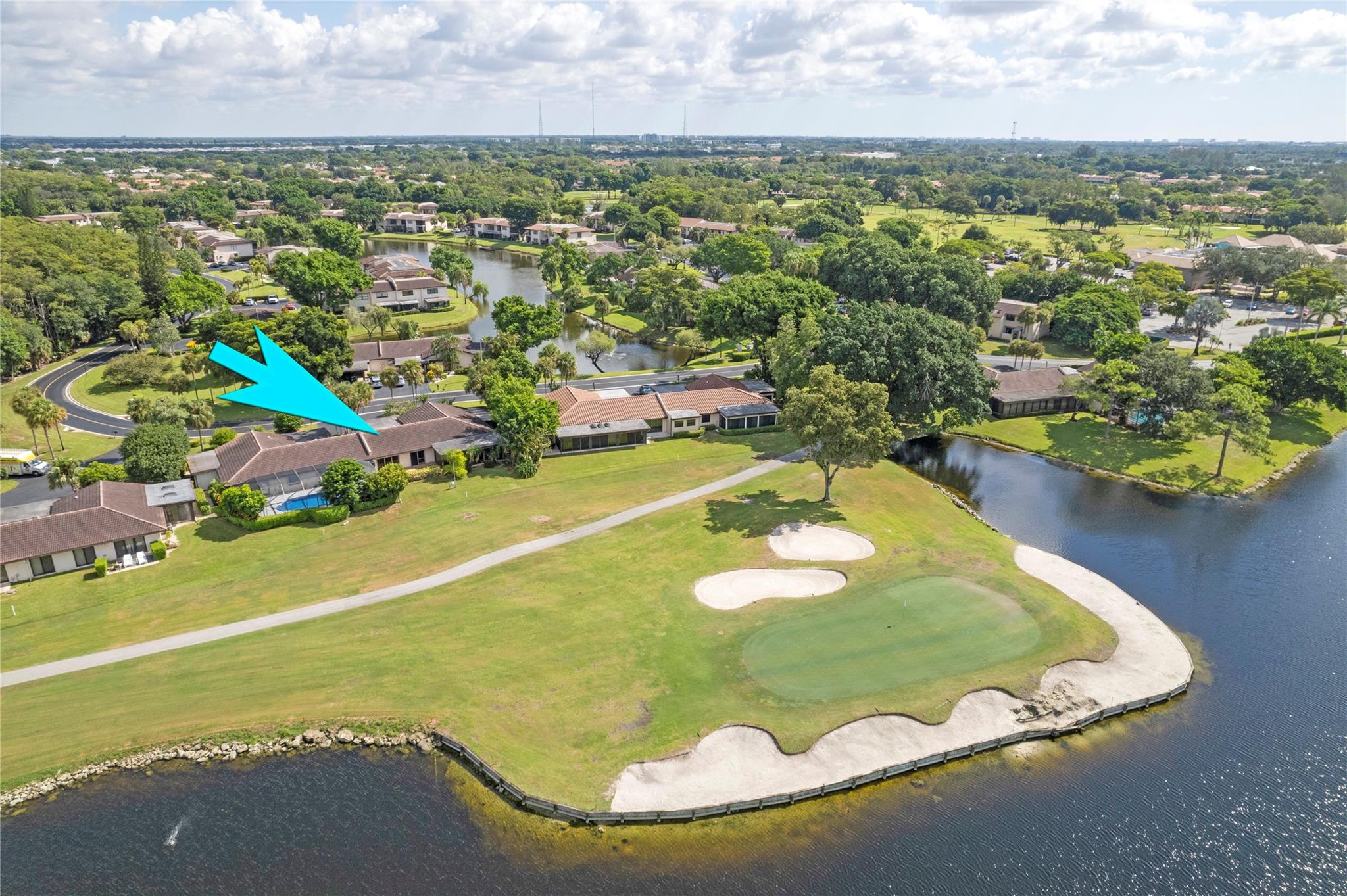 Can you see yourself in a Golf & Country Club Community where you get a choice if you’re going to pay membership dues because it’s not mandatory? You don’t need to give a capital contribution or worry about paying for the exterior insurance, roof, cable and internet, pest control, or trash bill because it’s included in your monthly association fee. You can feel safe with the security. Could you envision your daily life with tranquil views from 3 separate outdoor areas connected to your villa for screened in fresh air, shade or sunshine? Would you like a villa where you can create your own style & design to add 3rd bedroom? Park your golf cart under your carport and put your clubs in the additional outdoor storage. Did you know in Boca Lago you’ll find many amenities in this 55+ community.