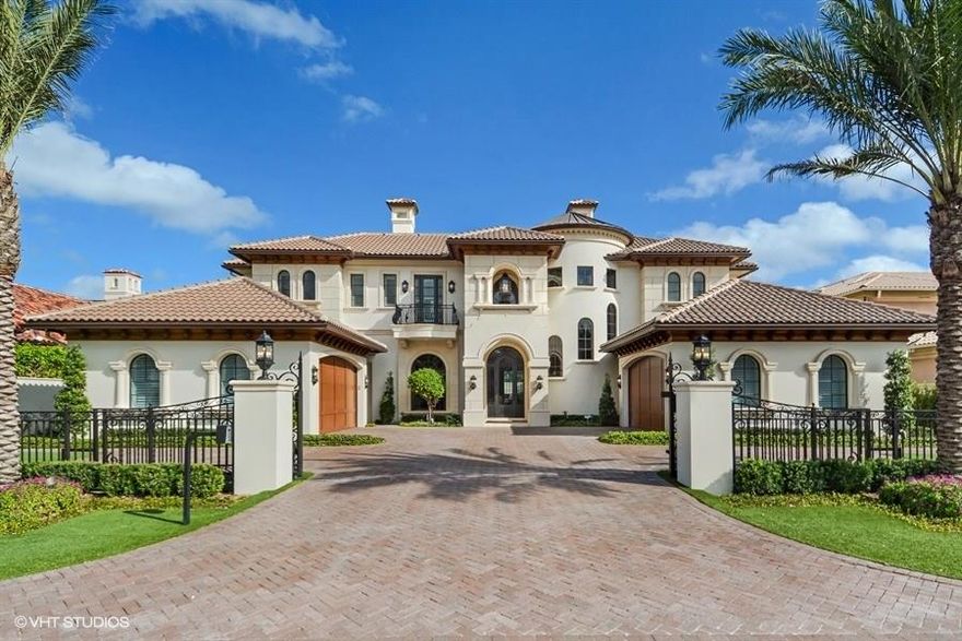 Spectacular new construction home situated on 100 feet of the Intracoastal Waterway in the gated community of Royal Palm Yacht & Country Club. Built by famed SRD Building Corp, with interior designed by P & H Interiors, this stately residence offers a wonderful opportunity for you to live your luxury lifestyle. Little expense was spared in making this opulent property a master-piece. Offered furnished, making this a truly turn-key home. https://youtu.be/ft3kNJ5OyNQ