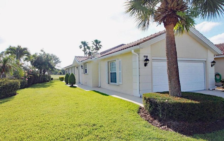 Golf, lake and preserve views with an eastern rear exposure  and an oversized home site add up for this to be a prime location.  Inside and out the home has been lovingly cared for.  Updates include interior painting, a new AC, new LG washer and dryer, 2018 microwave,  accordion shutters, a garage door reinforcing bar plus an electric screen for garage door opening.  The covered lanai has added sliding glass doors and screens for added living space.  A great room custom wall unit has a fireplace and lower cabinets with glass display shelves above.  Both bedrooms are spacious private suites with walk-in closets.  Lost Lake Golf Club offers non-equity golf and social memberships.  The 18 hole Fazio designed course is beautifully maintained and players of all skill levels can enjoy playing. Celebrating 20 yrs, the LL woman's club has an array of activities and is a wonderful way to meet new friends. Convenient to the Stuart and Jupiter areas.  Minutes to beach, shops, and restaurants.