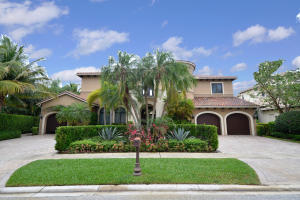 Drastically reduced...unbelievable deal. Owners extremely motivated!!Gorgeous custom Baccarat courtyard model in the prestigious Grand Estates. 5 Bedrooms, plus office, plus loft. Includes fabulous guest house with kitchenette, marble flooring kitchen with subzero refrigerator, wolf double oven, Miele dishwasher. His and her baths. Wood floors in bedrooms, saltwater heated resort pool and spa, summer kitchen, outfitted closets, hurricane impact glass.