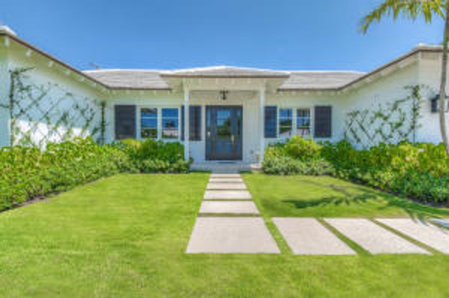 Newly constructed elegant British Colonial Style Residence with Four Bedrooms, Four and Half Bathrooms. Pristine white Interiors are light and bright with ten foot ceilings throughout and an open floor plan, perfect for entertaining. State of the art open kitchen, outfitted with Sub Zero and Wolf appliances, marble counters and custom cabinetry. The adjacent living room and family room flows smoothly to the beautiful outdoor space, heated salt water pool and spa. The large master suite with 11 foot ceilings overlooks the pool and spa. An enviable walk-in closet and spa-like master bath with Waterworks mosaic, complete this tranquil space. There are 3 additional ensuite bedrooms, laundry room and a generous two car garage.