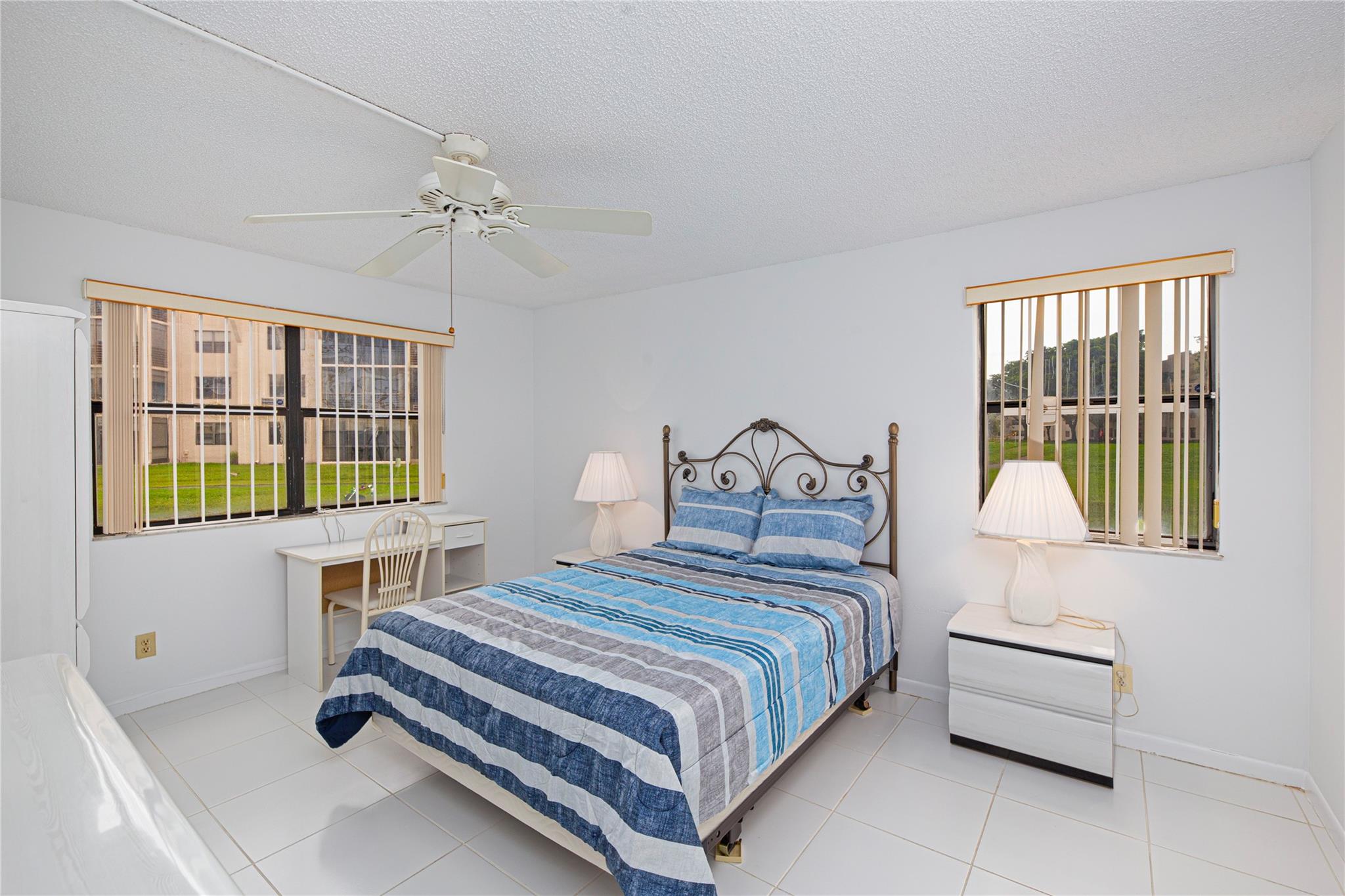 Experience the ultimate blend of comfort and convenience in this beautifully positioned 1-bedroom, 1/1bathroom corner unit located on the ground floor. Enjoy breathtaking water views directly from your living room, offering a serene and peaceful setting right at your doorstep. Relax or entertain in style with stunning water views from your private patio, perfect for watching sunrises or sunsets. Extra privacy and natural light, with additional windows enhancing the living space. No stairs, no hassle easy access to all the amenities. Assigned parking right in front. Extra large walk in closet. Close proximity to pools, parks, dining, and shops. This waterfront gem offers a rare opportunity to live the perfect lifestyle. Don't wait. Schedule your showing today.