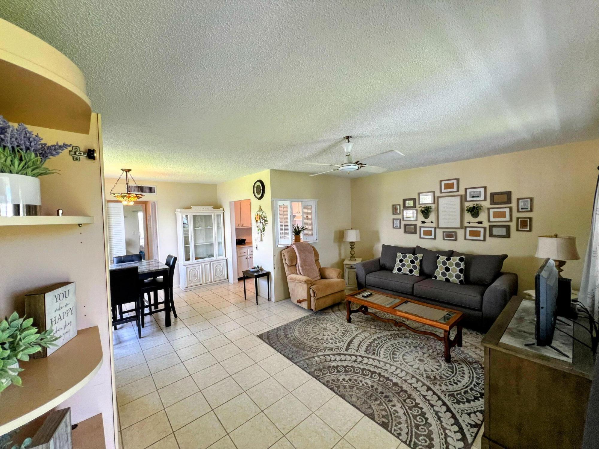 Here's your chance to own for less than renting. Newer central air is a big plus in this beautiful unit. Another plus is that it is a corner unit. Here's another... this unit comes fully furnished. Centrally located, low HOA fee, and priced to sell. Schedule your showing today!