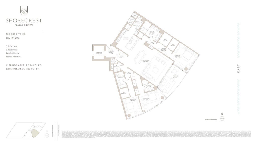 Photo of 1865 N Flagler Drive #1703, West Palm Beach, FL 33407 (MLS # B26084307)