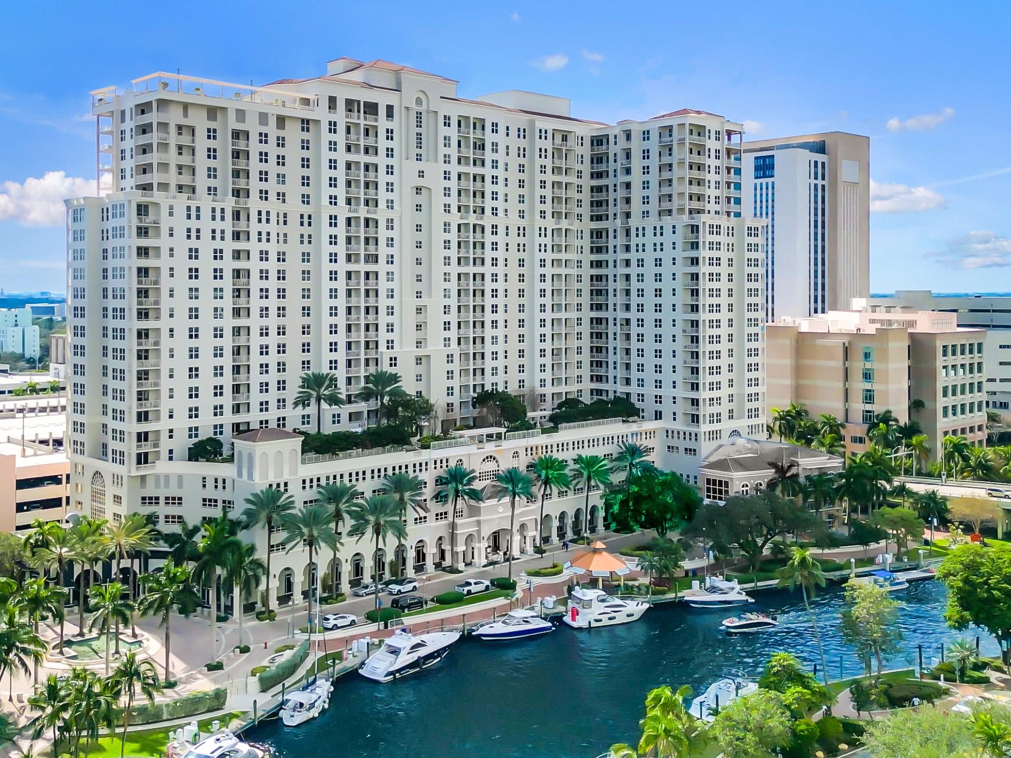 River facing 1 bed / 1 bath condo at NuRiver Landing in Downtown Fort Lauderdale. Six-month lease w/ option to renew. Available Aug 4. Unfurnished. Enjoy tranquil river and garden views, stainless steel appliances, granite countertops, stacked washer/dryer, shower/tub combo, rare living room sliding glass door and additional closet unique to this stack. Small dog ok w/ deposit. No cats. Rush association approval in 2 weeks. Rent includes water, sewer, trash, parking and resort-style amenities: 24/7 concierge, rooftop pool with panoramic views, sky lounge, BBQs, gym, basketball + racquetball courts, yoga studio, steam room, sauna, business center, meditation garden, package room, 24/7 attended lobby, valet for guests & more. Walk 5 minutes to Las Olas Blvd for shops, dining and nightlife!