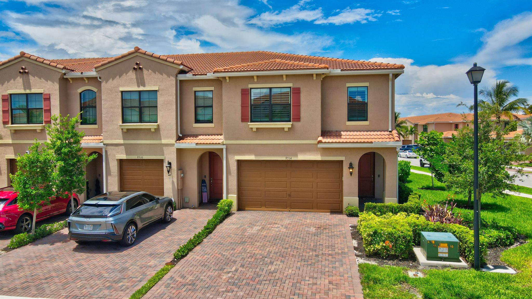 ELEGANCE AWAITS! Fabulous 3YR OLD, 3 BR/ 2.5 BA+LOFT-RARE CORNER Townhome conveniently located in sought after ENCLAVE at BOCA DUNES w//loads of Green Space-Directly across from Boca Dunes Golf. Step into this Well Appointed 2-Story Townhome featuring Upgraded Chef's Kitchen w/ Breakfast Bar, Quartz Counters, SS, Double Oven, White Shaker Cabs, Neutral Tile on Main, Engineered. Wood on Stairs, Owner's Retreat & Loft. Laundry on level 2, Impact Windows/Doors, Open Layout. Great for Entertaining. Wonderful Gated Comm. offering Resort Style Amenities including Clubhouse, Pool, Spa, Fitness, Playground & Billiards. The Enclave is just tucked away in SW Boca! Close to schools, parks, shoppes, dining. Easily accessible to Parkland, Coral Springs, FL Tpke & so much more! Don't Miss! Call Today!