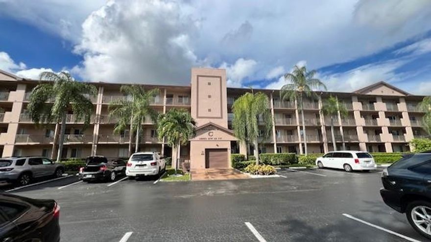 INVESTORS SPECIAL. Tenant in place. Boasting 1,137 sq ft of living in this beautiful 55+ community in the heart of Pembroke Pines. Enclosed balcony is screened. Enjoy beautiful sunset and golf course views. Large main bedroom with walk in closet. 2nd bedroom with closet. Washer & dryer in unit. Accordion hurricane shutters. Tile flooring throughout. NO carpet. Amenities include: 135,000 sq foot clubhouse, 100+ clubs, classes and a lively social calender. 2 gyms & Fitness Centers. Large indoor & outdoor pools, multiple satellite pools, transportation, multiple tennis courts, pickleball courts, pharmacy, cafe, golf course. 24 Hour Guard gated community. At least one occupant 55+ others 18+.  Maintenance includes water, cable, internet, trash and all amenities.