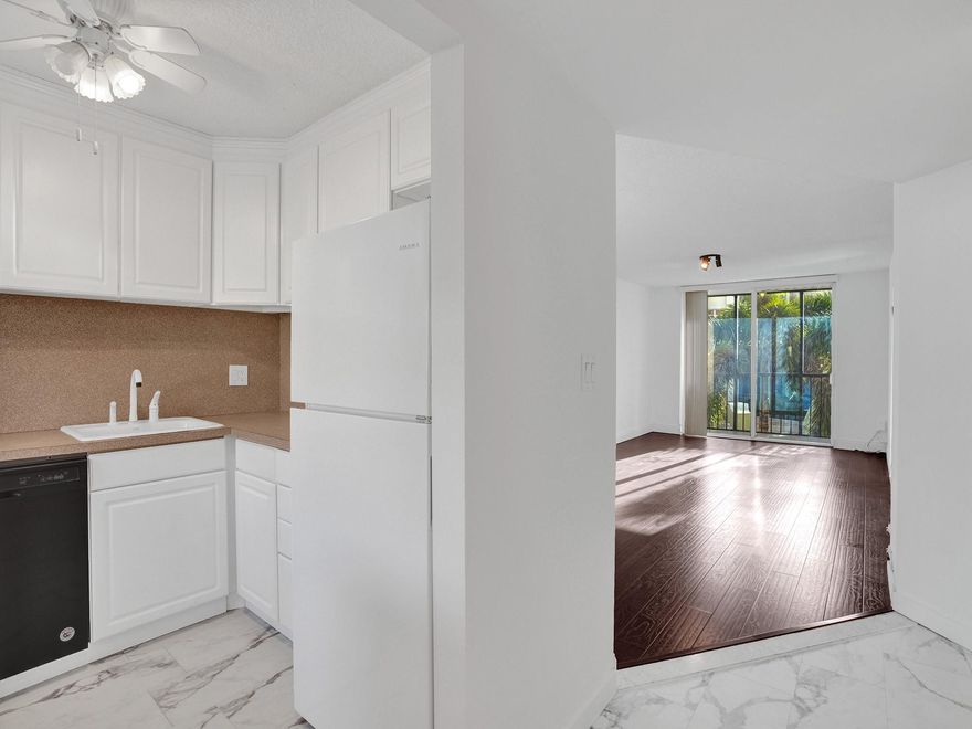 This 2/2 Beautiful condo is located just 1.5 mile from Lauderdale By The Sea beach with tons of great restaurants and entertainment at the end of Commercial Blvd. The home features 2 large rooms, both with walk in closets. Fresh Paint, New floors, New appliances and has a private balcony with a garden view. Impact windows and new balcony. CABLE, WATER & INTERNET included in HOA including the following amenities: Pool, Sauna, Spa, BBQ area to grill, Fitness Center, Bar area to host parties and a Clubhouse. 700 credit score is required.