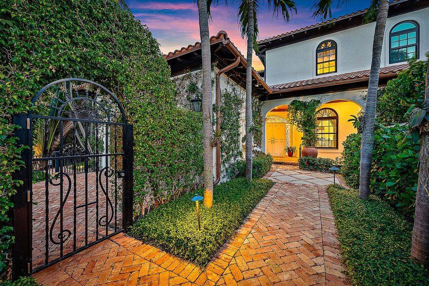 PRICED TO SELL -- Prime In-Town Palm Beach Living! Discover the ultimate Palm Beach lifestyle in this elegant 4BR/4.5BA townhouse, ideally located in the most sought-after in-town location. Surrounded by lush tropical landscaping, this residence offers a spacious & sophisticated floor plan designed for both comfort & entertaining. Highlights include, impact windows, private elevator, oversized primary suite with dual bathrooms & large custom closets, soaring ceiling, marble & hardwood floors, built-in bar, expansive storage & air conditioned 2-car garage. Enjoy entertaining by the large pool & private backyard.