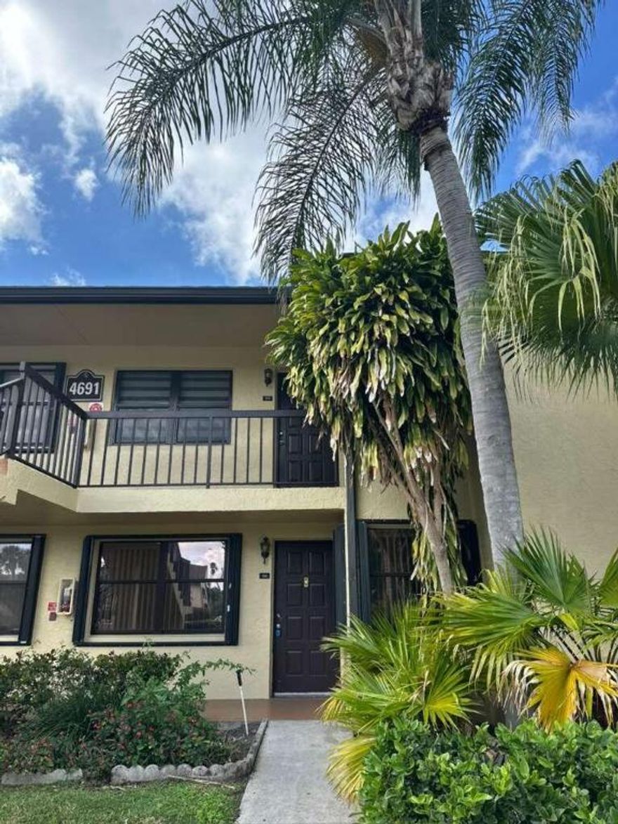 Highly desirable first-floor apartment in a prime community with resort-style amenities including swimming pool, tennis courts, and abundant parking. This ground-level unit offers unmatched convenience with no stairs and easy access. Located just 5 minutes from the Florida Turnpike, shopping centers, and top-rated restaurants. Features all brand-new appliances, a functional and spacious layout, and excellent natural light. Ideal for first-time buyers, downsizers seeking a move-in-ready property in a high-demand area. Exceptional location, lifestyle, and value—this one will not last