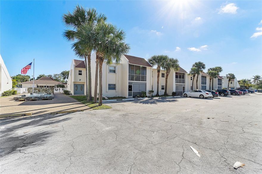 Welcome to your new home in Deerfield Beach! This 2/2 bed gem on the 1st floor boasts a spacious walk-in closet, screened-in patio with convenient storage. Wood cabinets and granite countertops. All ages community. This residence provides a desirable lifestyle just minutes away from the beach. Don't miss the chance to own this perfect blend of comfort and coastal charm in a superb location!