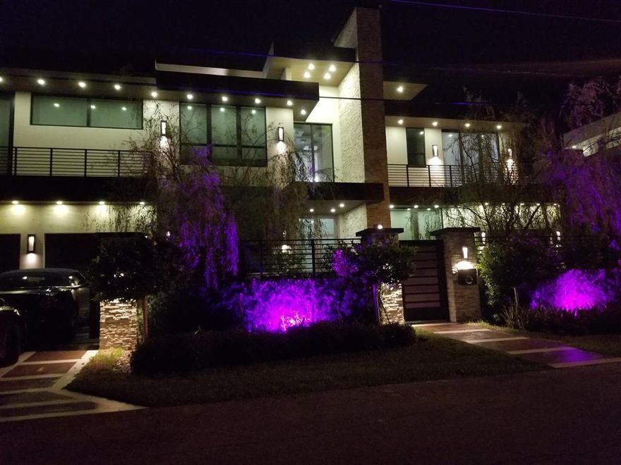 MAGNIFICENT NEARLY NEW WATERFRONT MANSION!  MORE PHOTOS AND VIDEOS TO FOLLOW SHORTLY. ALL DIMENSIONS APPROXIMATE. THE KITCHEN BATHROOMS AND BEDROOMS ARE ALL OF THE HIGHEST QUALITY.  THERE ARE TWO OUTDOOR SUMMER KITCHENS. ENJOY THE ROOF TOP TERRACE WHICH IS FIT FOR A KING.  CUSTOM MOVIE THEATER, GORGEOUS OFFICE, PRIVATE GYM, ZEN GARDEN AND A MAGNIFICENT BAR! LUXURIOUS OVER SIZED POOL WITH RAIN WATERFALL!  THREE FIREPLACES! YOU MUST SEE IT TO BELIEVE IT! WHOLE HOUSE IS AUTOMATED AND UNDER CAMERAS. PRIVATE ELEVATOR. ALL DIMENSIONS DEEMED RELIABLE BUT NOT GUARANTEED.