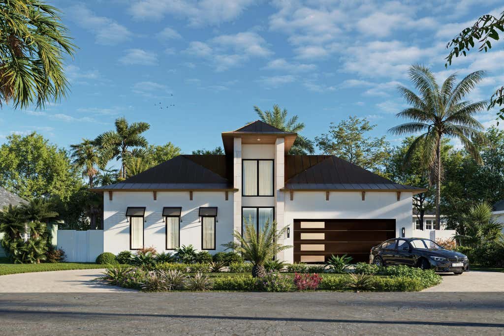 Photo of 501 Lake Drive, Delray Beach, FL 33444 (MLS # B26065970)