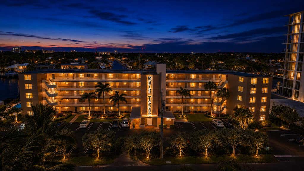 Photo of 401 N Riverside Drive #408, Pompano Beach, FL 33062 (MLS # B26021990)