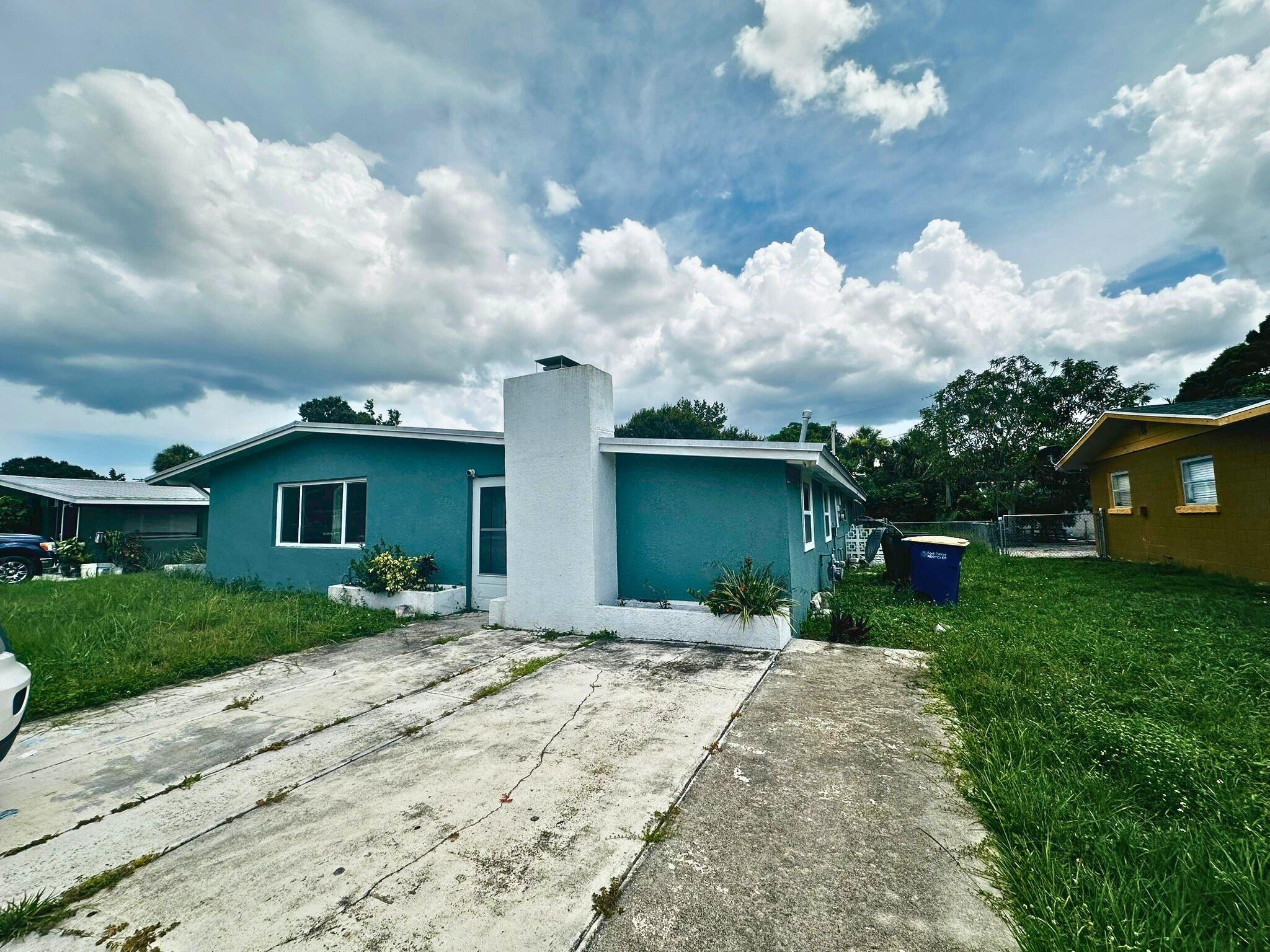 Discover potential in this 3-bed, 2-bath concrete block home in Fort Pierce’s desirable Maravilla Estates. Featuring a durable 2012 metal roof and fully tiled interior, this property also offers a spacious tiled back porch, summer kitchen, and screened-in pool ready for renovation. Enjoy peaceful living in a quiet neighborhood while staying close to schools, parks, and everyday conveniences. With a little TLC, this home can become your perfect poolside retreat or a smart investment opportunity in a growing area. Don’t miss the chance to make it your own!