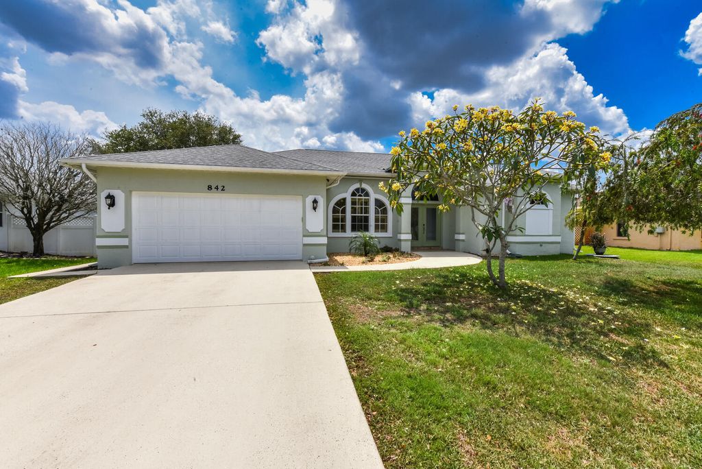 Photo of 842 SE Quiescent Lane, Port Saint Lucie, FL 34983 (MLS # R10711657)