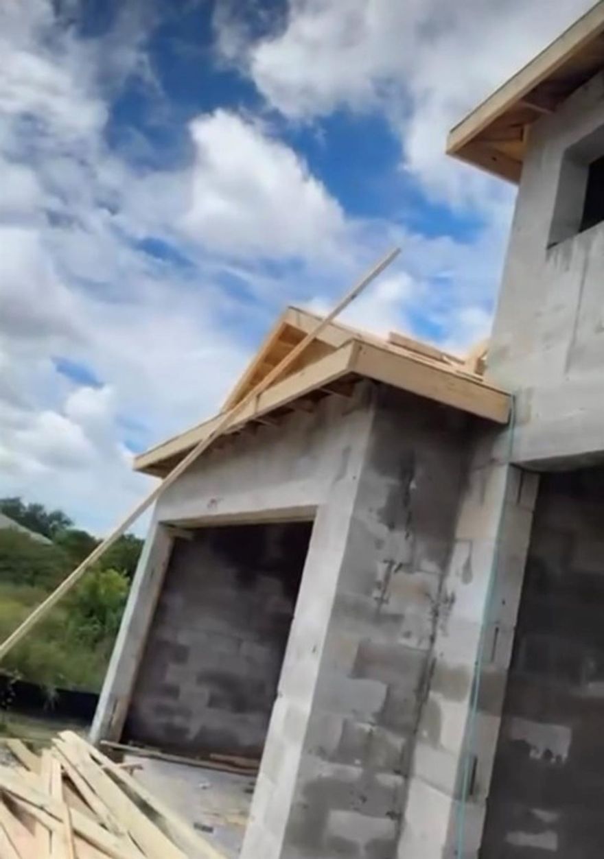 Brand New Construction Open floor plan with a modern kitchen, stainless steel appliances, double door refrigerator, granite countertops, modern sink & finishes, & a large kitchen bar with plenty of counterspace. The primary suite is a retreat on its own: a luxurious ensuite with a spacious walk-in closet, granite countertops, & a tiled shower with glass shower door. Other high-end features include ceramic flooring, tons of storage space, modern 3 blade celling fans, speckled paint finish on patio & front entry, & hurricane-impact doors & windows. No HOA. Seller is offering $10,000 towards closing costs