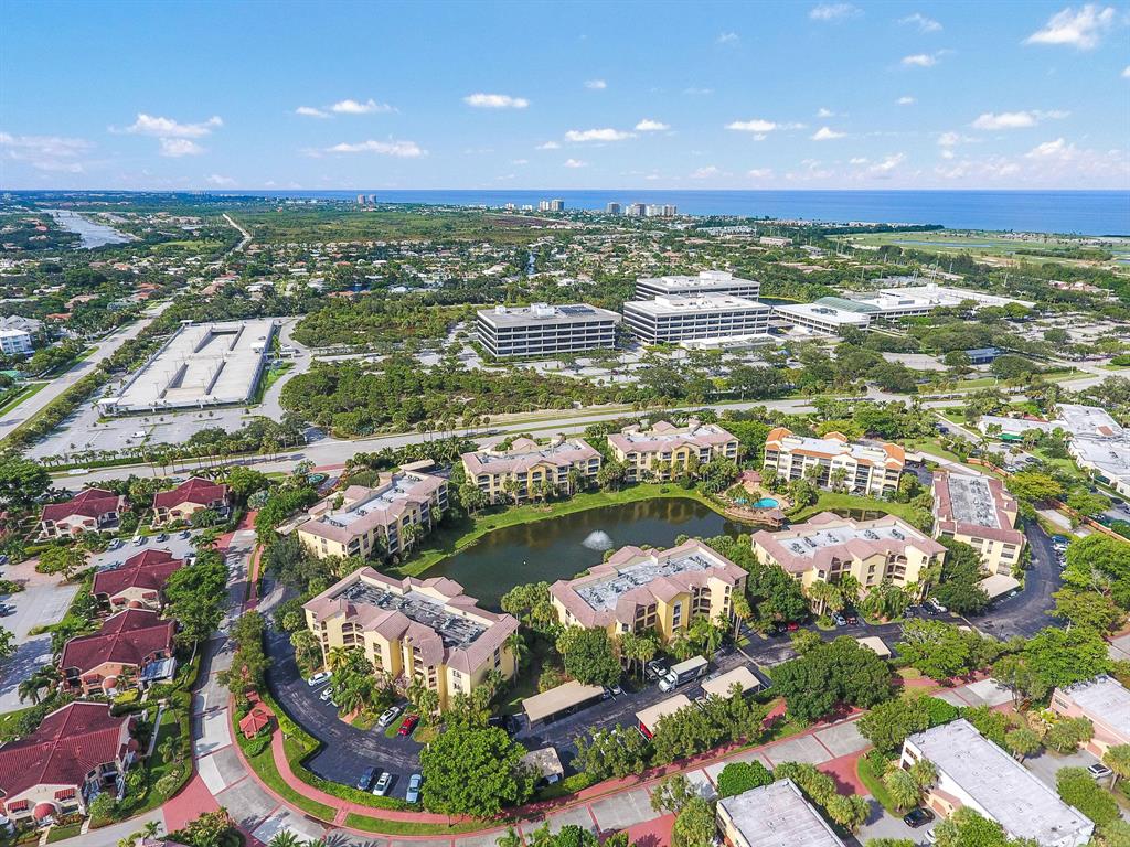Ocean Trace is a great development in North Palm Beach right across from FPL and 5 minutes from Juno Beach! The building sits on a lake and has a lake view from the balcony. The unit is right off the elevator on the second floor. It is a spacious one bedroom that has been upgraded in the kitchen and bathroom from the original. Carpeting throughout. It also has a clubhouse with sitting areas, kitchen, pool and hot tub. Close to all the beaches, Downtown Gardens and has plenty of shops and restaurants right off PGA Blvd.