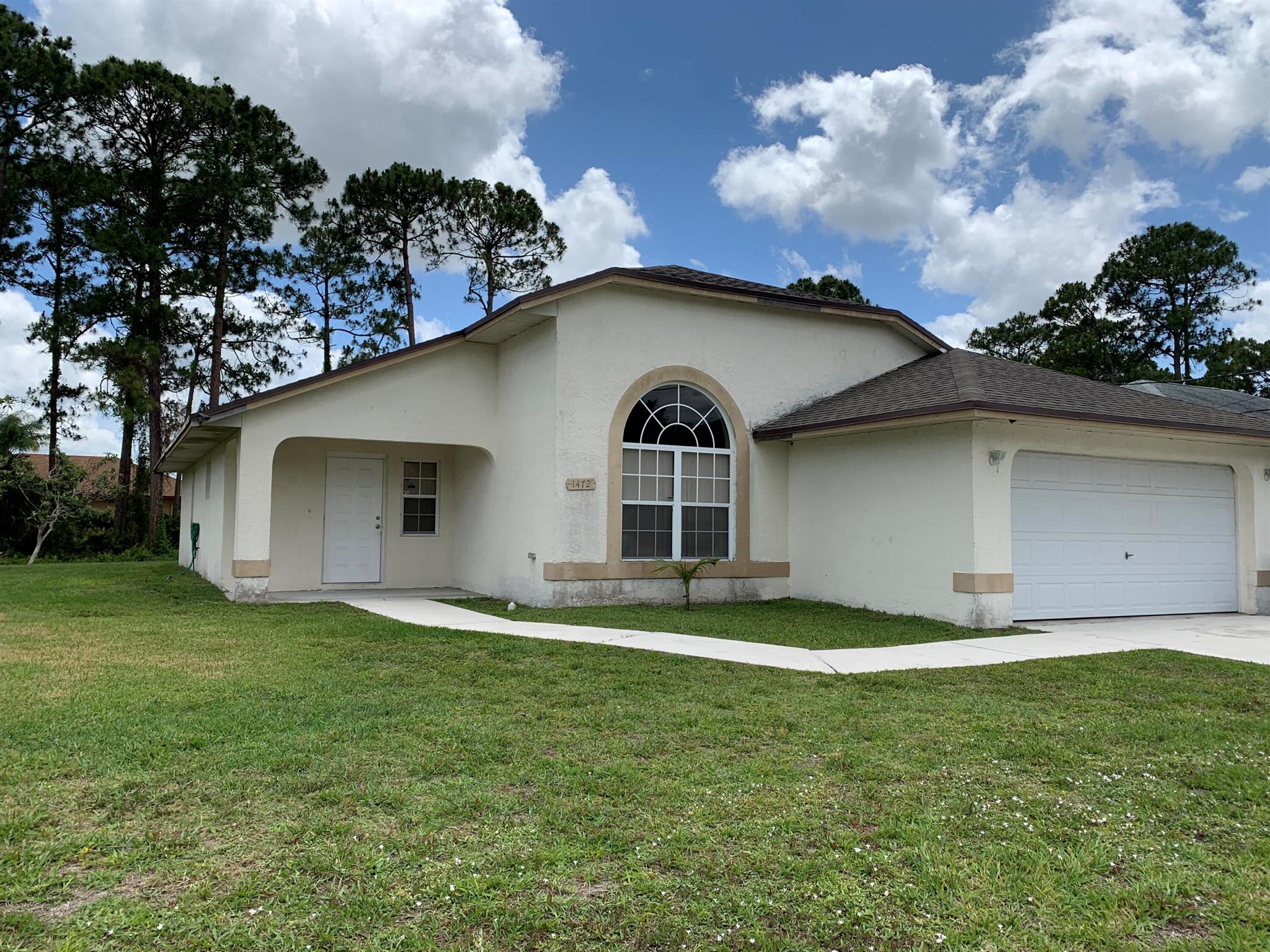 3/2/2 CBS home with den/office, or possible 4th bedroom. The home features 1,975 sq ft under air, 2019 roof, large, screened lanai, volume ceilings, pantry, newer water heater and a/c, and backs up to a drainage canal for added privacy. The home is located in a desirable location close to schools, shopping, I95, turnpike, and local hospital.