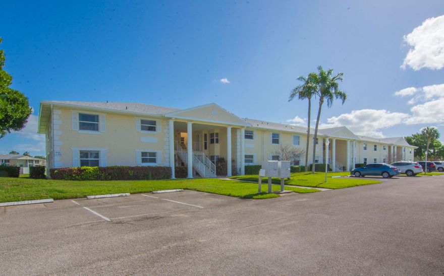 Opportunity knocks in the sought-after Grove Isle 55+ community! This 2-bedroom, 2-bath condo is priced to reflect its condition and is perfect for the buyer looking to put their personal touch on a property in one of Vero Beach's most amenity-rich communities. Unit features an enclosed porch with lake views and is being sold as-is. Some flooring has been removed between the living room and guest bedroom there is a minor leak in the enclosed porch area AC 2014 Water heater 2021 Washer & Dryer in Unit With some TLC this unit has tremendous potential. Don't miss this value opportunity! Close