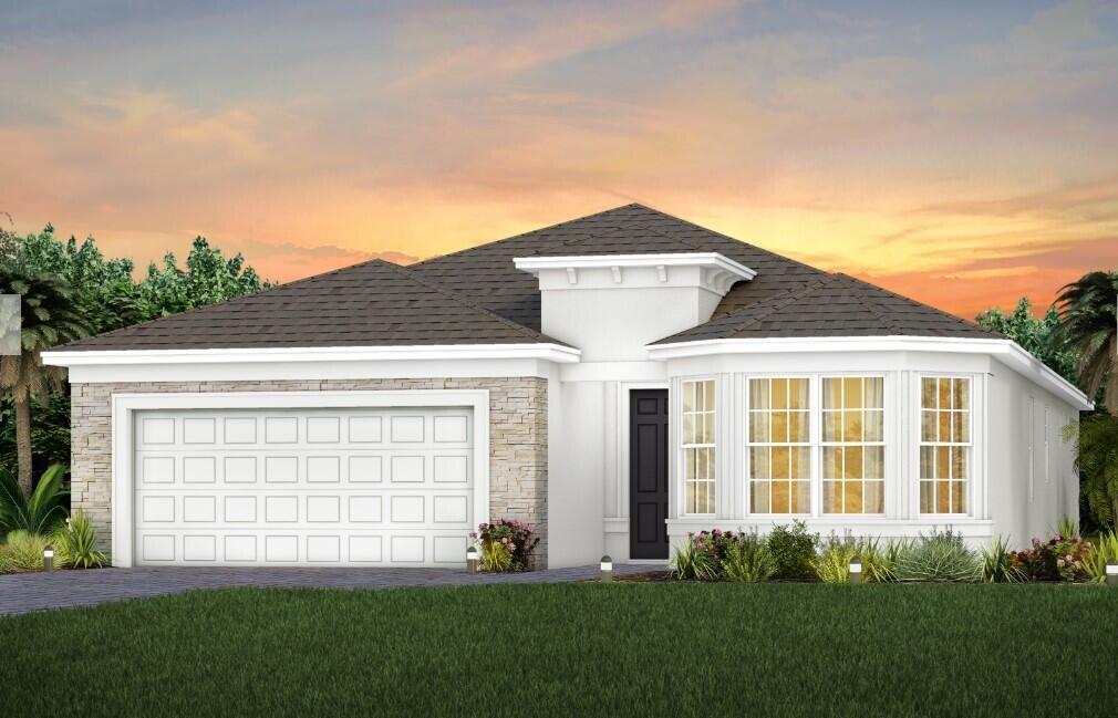 NEWCONSTRUCTION: Come live your BEST life in this vibrant Active Adult Community. Thoughtfully adorned with elegant design finishes including an impressive Built In Kitchen and added Sunroom. Oversized tiles flow seamlessly throughout every room. Sunroom added for additional comfort inside and a screened in lanai to enjoy your lake view. Come lock in the future promise of your new home today!