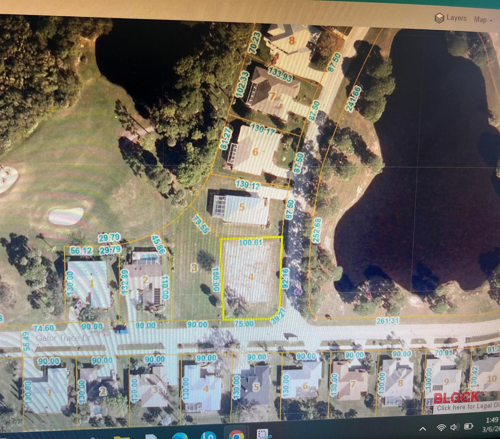 GATOR TRACE SUBDIVISION - Land