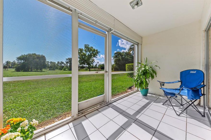 Perfectly located first floor 2-bedroom 2-bath residence in East Boca Raton.  Upgrades include Crown molding, tiled living areas and patio, newer S/S appliances, newer A/C and Washer/Dryer. Split floor plan with great room and screened in patio. San de Vance features resort-style Clubhouse with Gym, Community Pool and Tennis courts. Close to downtown Boca Raton and Atlantic Avenue in Delray Beach. Close to beaches, shopping, dining, Boca Raton parks and schools. All ages are welcome. Pet-friendly. Condo maintenance fee includes cable & internet, water, exterior & roof maintenance, common areas and reserves.