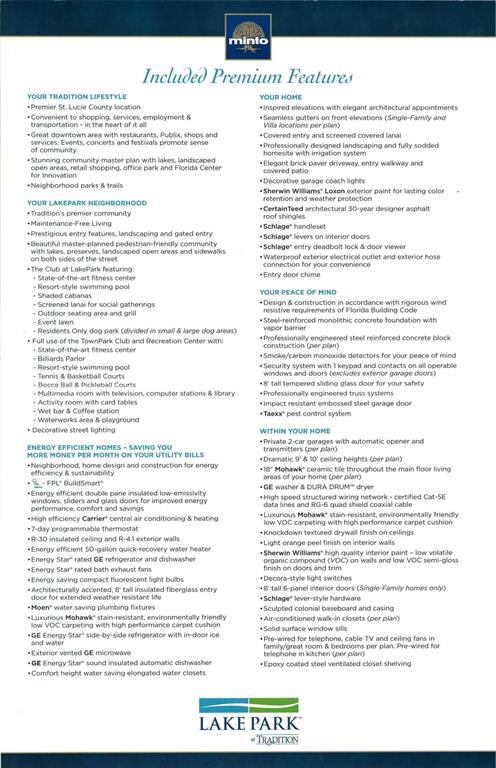 LAKEPARK AT TRADITION PLAT 1 - Residential