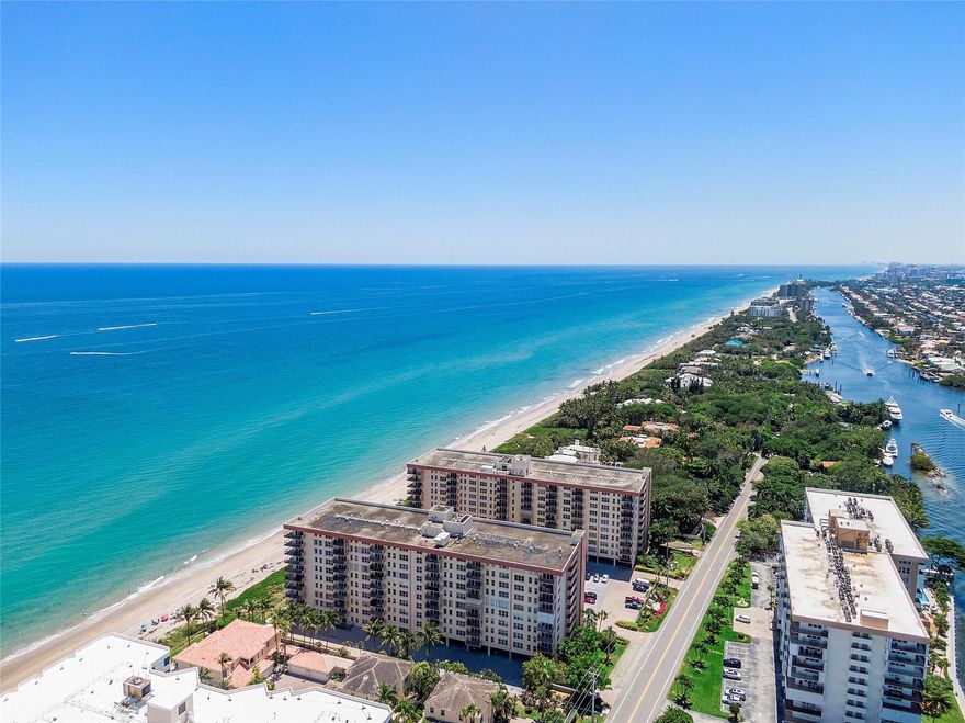 Updated condo steps from the beach! Can be rented furnished or unfurnished. High floor condo provides great views of the water. Enjoy the private beach in close proximity to both Deerfield and Pompano shops & restaurants. The building has secure gated underground parking. Live on Hillsboro Mile and have the beach as your backyard. 24/7 security guard, heated salt water pool, high speed fiber optic Internet, new fitness center, lounge chairs at pool and beach, BBQ grills, picnic tables, and cable & HBO are all included.
