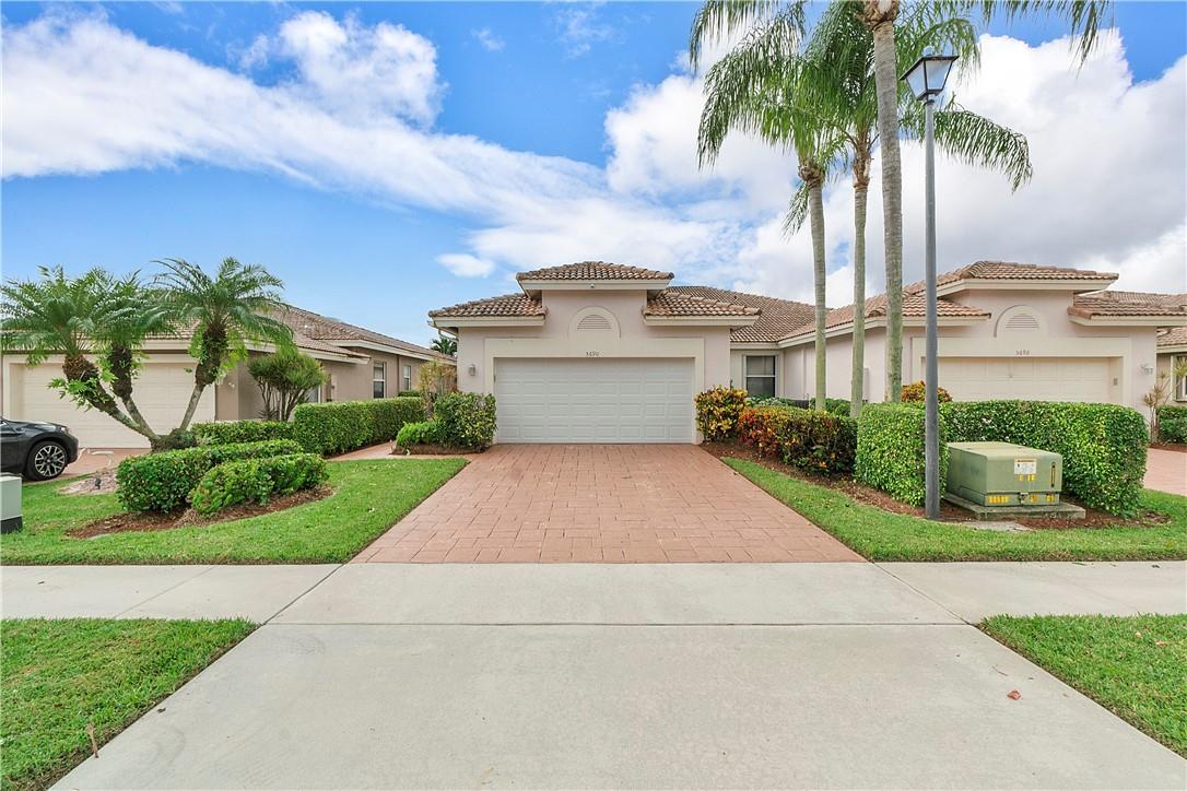 Discover this beautifully maintained, custom-built 3-bedroom, 2-bath home in the highly desirable Majestic Isles community. This residence offers a serene wide lake view and features elegant custom silhouette window shades, crown molding, and knockdown textured walls throughout. The master bedroom boasts new laminate flooring, while the rest of the home is adorned with neutral ceramic tile. Enjoy peace of mind with hurricane shutters on all windows, two-car garage equipped with a brand-new opener. The exterior is enhanced by pavers in the driveway, walkway, and screened patio. BRAND NEW ROOF!! The A/C unit is just two years young.
Close to shopping, all major highways, and restaurants. Close to your local place of worship. Furniture is negotiable. BRING ALL OFFERS!!