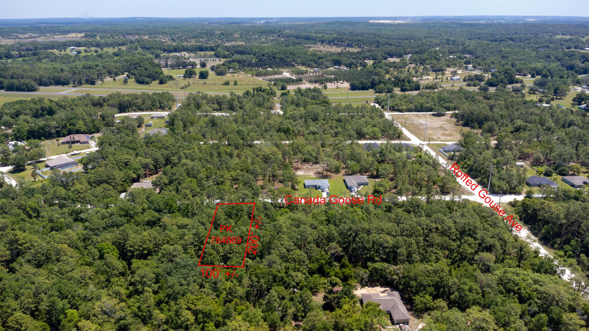 Nice oversized vacant lot 100 wide x 200 depth waiting for your country style home. This lot is in a developing community of Royal Highlands Subdivision located in Hernando County Weeki Wachee Florida. The lot next to it is also for sale Lot 14.