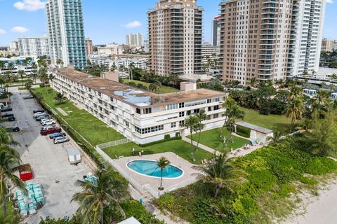 A home in Hallandale Beach