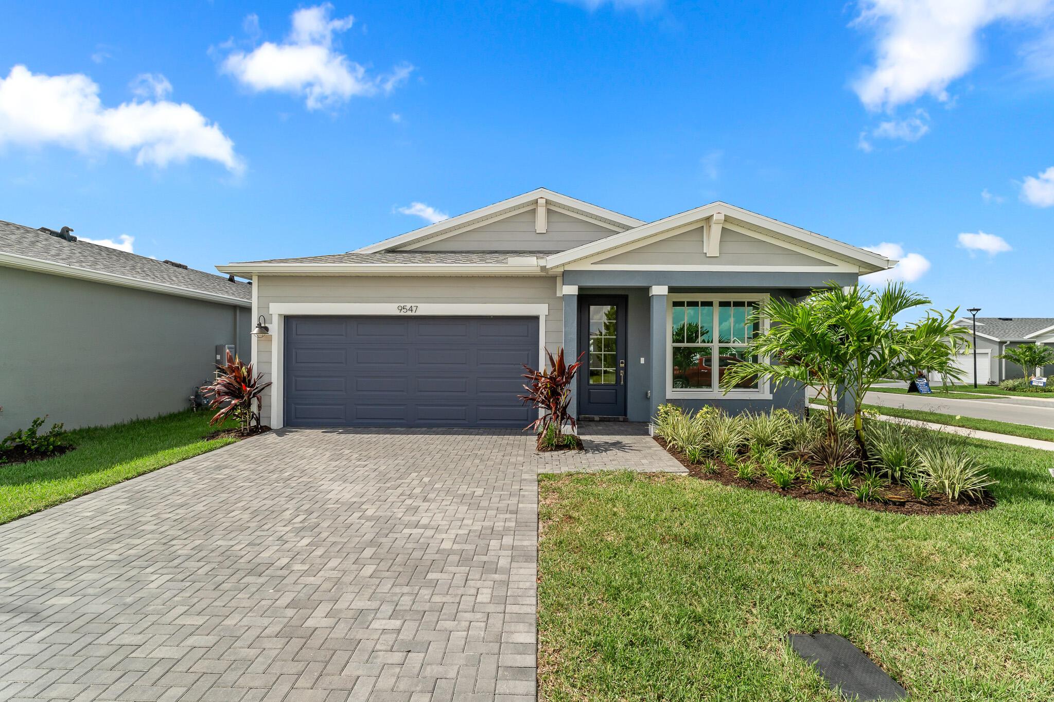 The Briar floorplan is a highly sought after, one-story and 1,997 sq. ft. home with 3 bedrooms and 2.5 baths. This home can be personalized to a 4 bedroom and 3 bathroom home to fit your needs. Enter through the front porch and you are greeted by a flex space that would make for a perfect club or game room. Continue on to the rear of the home, past the generously sized kitchen and great room to a spacious and well-appointed owner's suite and bath. Situated directly inside of the owners bathroom you will find a walk-in closet that is larger than life. Spaced just far enough away from the owner's suite sit the two secondary bedrooms which offer just enough privacy for this home while maintaining a convenient flow throughout.