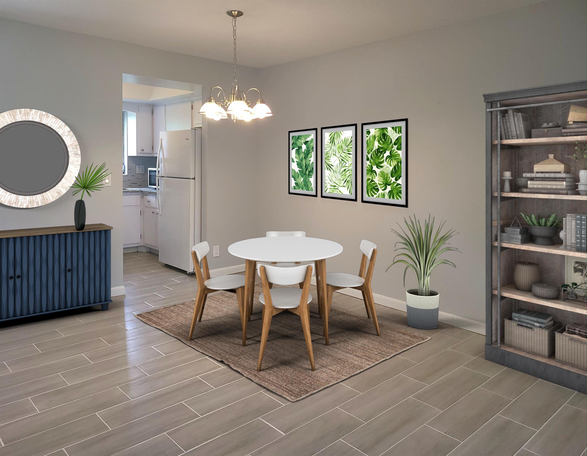 This first floor, newly renovated, 1 bed 1 bath in Ashley Villas (an active 55+ community) is move in ready. This unit has new tile, new bath and upgraded electric. An enclosed Florida room opens into a shared yard space. There is assigned parking in front of the unit and Laundry facilities are available right in front of the unit. The association only allows caged birds or fish in tanks or one small pet. Commercial and recreational vehicles are prohibited. The community is centered around an active clubhouse and auditorium - its Activity Committees sponsor numerous social and sporting events year round. Auditorium Private Community Heated Pool, spa, Library and Computer Room Billiards Room & Card Room, Private Community Fitness Center & Shuffleboard.