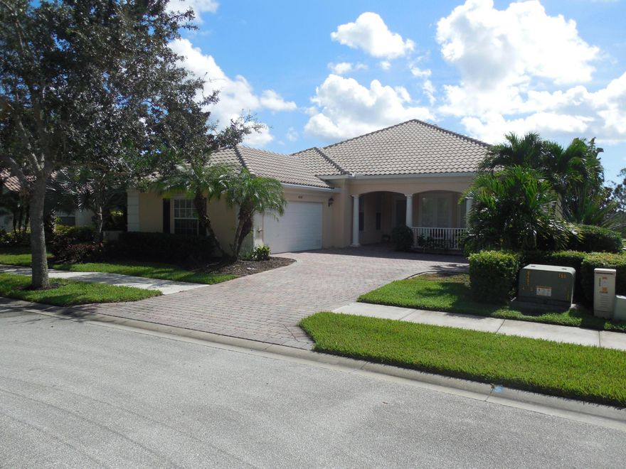 Immaculate 4 BR 3 Bath Pool Home on Cul De Sac in the Most Desirable Retreat at Hobe Sound!! Relax and Enjoy the Very Private Screened Lanai Overlooking  Preserve Area or Sit on the Covered Porch !! Tastefully and Completely Furnished for your Convenience! Plenty of Room for the Family with this Very Large Split Floor Plan! Active Community with Tennis, Clubhouse, Pool and Fitness Center! Centrally Nestled between Stuart and Jupiter and just minutes to the Beach!!