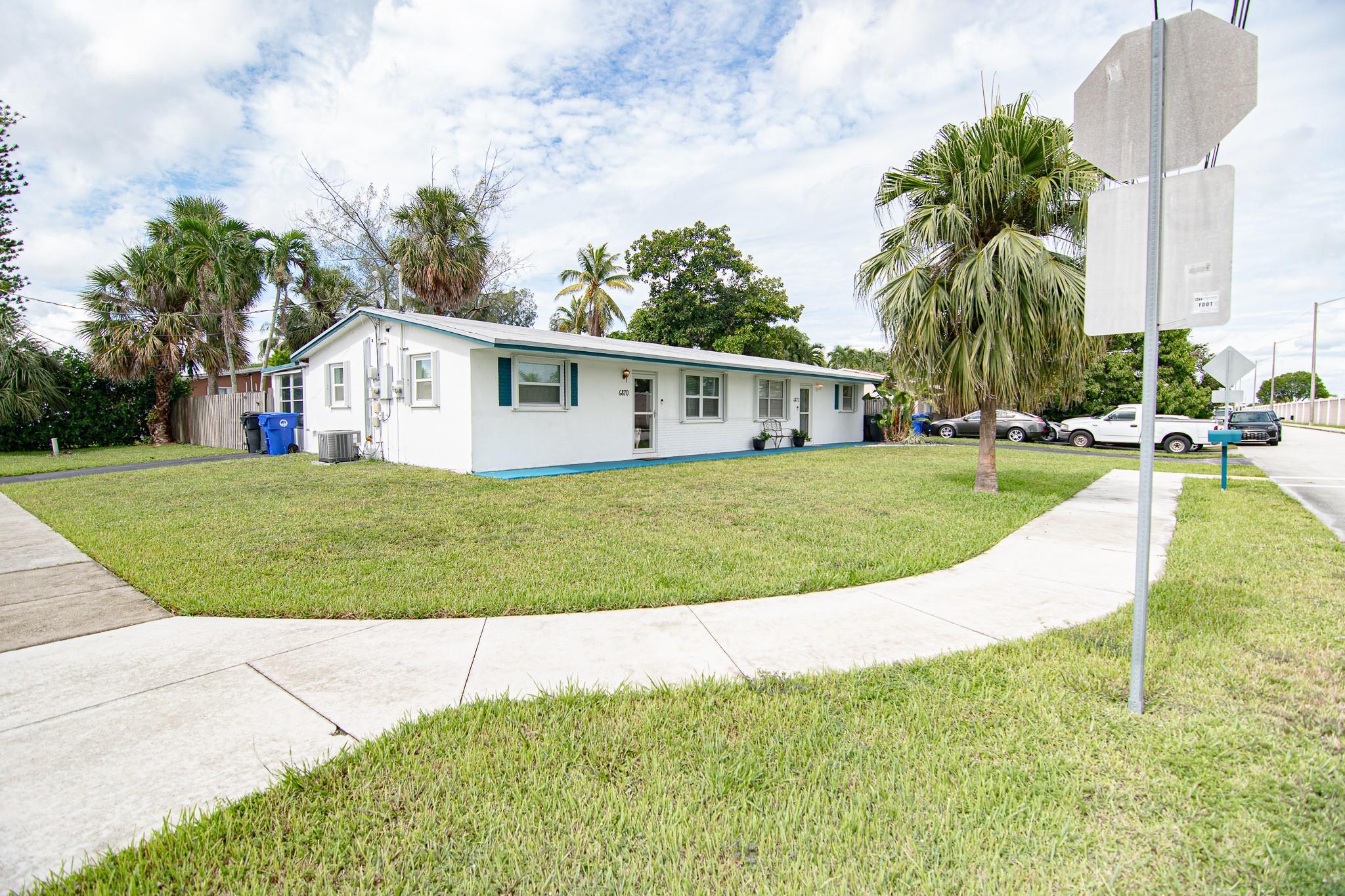Charming & immaculate 2BR/1BA home on a large corner lot with a spacious, fully fenced yard which is ideal for pets, kids, or entertaining. This property is attached to another almost identical property with separate tax rolls and is also for sale MLS # F10521168. This beautifully maintained gem features bright, open living, tasteful updates & major improvements: 2021 flooring, 2020 appliances, 2021 roof/windows/doors, 2023 hurricane shutters, and fresh 2024 exterior paint. Attached to an identical unit (separately for sale) with its own tax roll. NO HOA, No rental or pet restrictions! Conveniently located near highways, shopping & dining—perfect for first-time buyers or downsizers seeking comfort, privacy & move-in-ready ease. All information deemed accurate but not guaranteed.