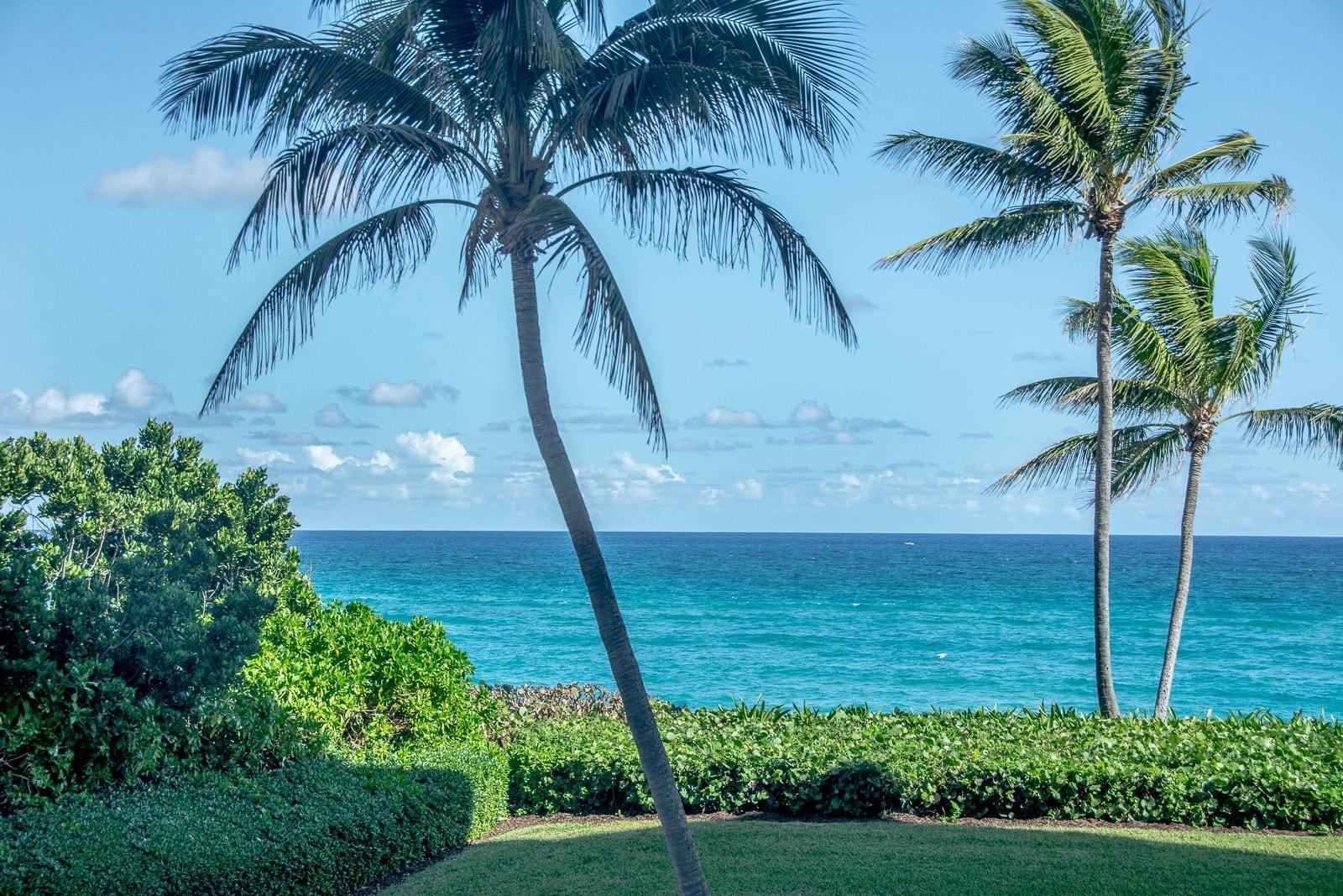 WELCOME TO YOUR PALM BEACH RETREAT WATER VIEWS FROM EVERY RM. THIS FULLY RENOVATED APT. IS DESIGNER FURNISHED AND TURNKEY WITH EVERYTHING NEEDED. LG. ENT.FOYER, FORMAL DINING RM., LG. SPACIOUS EAT-IN KITCHEN. EACH ROOM IS A CORNER RM. WITH ABUNDANT LIGHT & SOUTH FACING BALCONY. SPACIOUS 2497 SQFT & 9 FT CEILING0. AMENITIES INCLUDE LG. SCREEN TV'S, FPL, WI-FI.MBR WITH A WHIRLPOOL SOAKING TUB, SEPARATE SHUSTER ii CUSTOM WALK-IN CLOSETS.LAUNDRY RM. 2 ZONE A/C .IMPACT GLASS THROUGHOUT SITUATED IN A BOUTIQUE COMPLEX WITH 2 UNITS ON A FL. RELAX ON THE SUN DECK OVERLOOKING THE OCEAN OR BY THE POOL WITH RESORT STYLE FURNATURE AND COMPLIMENTARY WATER AND TOWELS. ADDITIONAL PERKS INCLUDE GARAGE PKG, 24 HR. DOORPERSON,GATED ENT.3 GYMS, TENNIS & PICKLEBALL, PING PONG MINUTES TO RESTAURANTS FOOD SOPSF