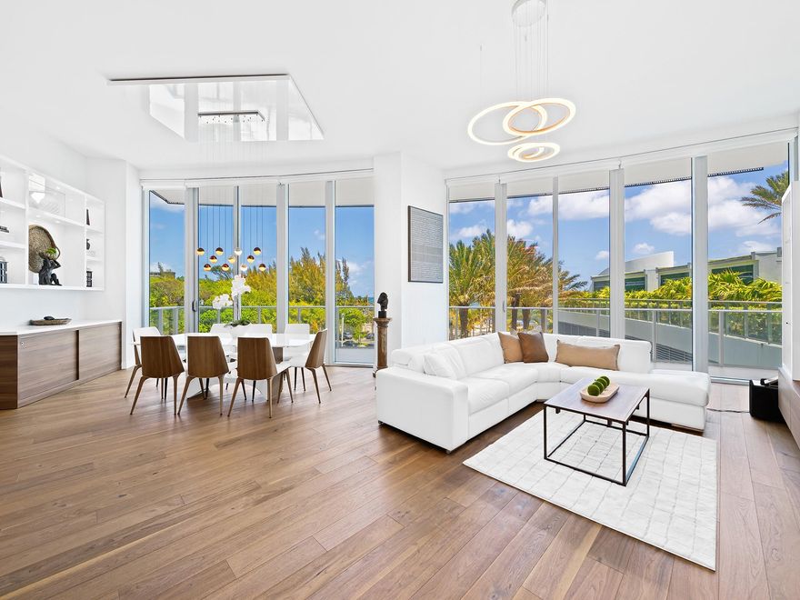 Experience unparalleled luxury and sophistication at this exquisite Paramount Residence offering 3,202 sq. ft. of living space, wall to wall ocean-facing windows, a surrounding balcony and rare 12 ft. ceilings - minted for relaxation, fun and grand entertaining - Fort Lauderdale style. One of the only Residences with direct access to the stunning Pool Deck, cabanas & BBQ area, just a few feet away! 4 spacious en suite bedrooms, plus an additional half bath, ensure comfort and privacy. High-end finishes and state-of-the-art fixtures welcome you from the direct access elevator. Residents can indulge in many upscale amenities: Truluck's restaurant, sauna, yoga studio, guest rental suites, a fully equipped gym with Peloton area, infinity Olympic-sized pool with a hot tub, and beach service.