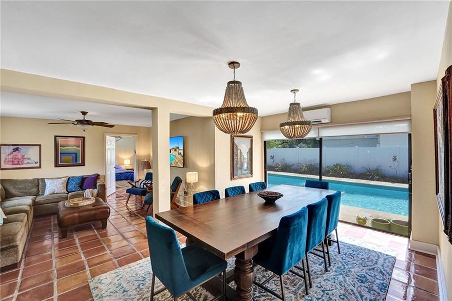 Rare 4 Bedroom, 3 Bathroom Corner oversized 11,100 SF Lot in the heart of North Miami Beach! This Home Feautures a Massive 15x38 pool with beautiful landscaping throughout.This split level home truly feels like a home, with a large dining area , living room, den, and Kitchen eat in area, Mexican Tile , upgraded Travertine master bathroom, and other bathrooms tile floor to ceiling. Brand New Roof,New Salt Water Pool with Travertine deck, a large patio for entertaining outside. The possibilities are endless.This can be your dream home, Investment property, or Build your own Mansion on this oversized Corner Lot! come see it to believe it. This home is minutes to Houses of Worship.Centrally Located Near I95,turnpike, Aventura Mall, Beach, Schools and Houses of Worship.