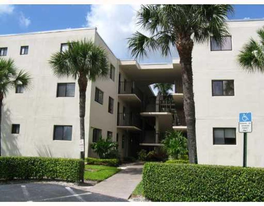 Fully renovated updated condo.  Flooring is luxury vinyl waterproof laminate and tile on porch.
Las Verdes is a 24 hour guard gated community across from Delray Medical Center and near 24 hr WalMart.  This condo is in all ages bldg with community washer/dryer on each floor.  Price is firm.
2 years tax returns and $45k income for a single and $75k income for a couple.
Low Pmts of $135 to POA and $135 to Condo Assoc. includes cable, HBO and water.