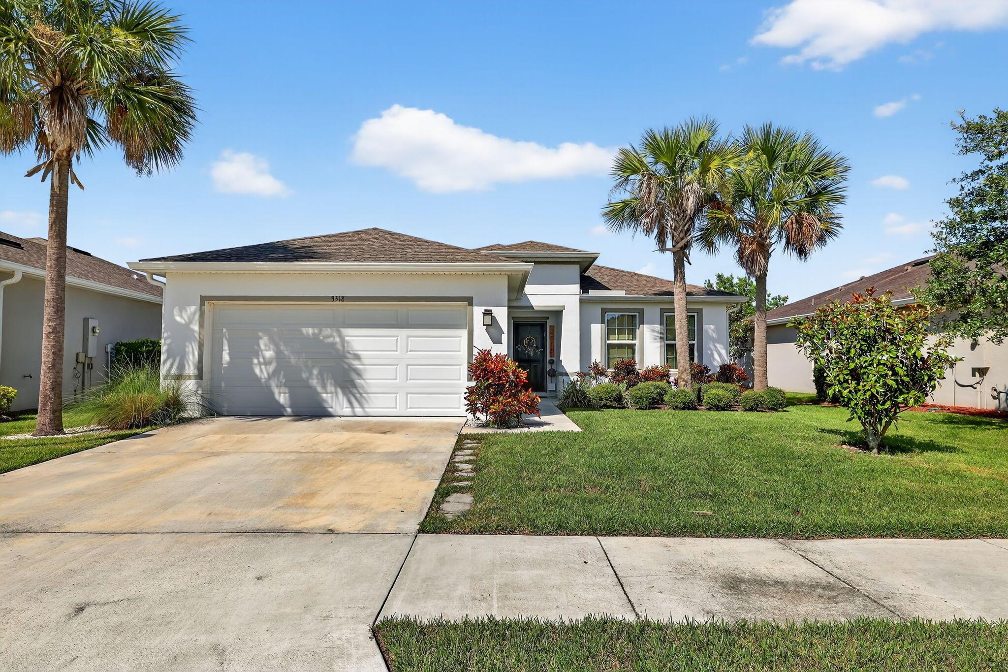 THIS CHARMING 3 BEDROOM, 2 BATH HOME WITH A 2 CAR GARAGE ATTACHED PARKING, OFFERS MODERN LIVING IN A CONVENIENT LOCATION. THIS SPACIOUS AND BRIGHT OPEN FLOOR PLAN FEATURES TILE FLOORING THROUGH OUT HOUSE. THE KITCHEN INCLUDES A LARGE ISLAND WITH AN EAT AT BAR, STAINLESS STEEL APPLIANCES AND A PANTRY. THE OPEN FLOOR PLAN ALLOWS TO INTERACT FROM KITCHEN AND LIVING ROOM. THE BACKYARD INCLUDES A COVERED PATIO WITH A LAKE VIEW. THIS RENTAL IS SEMI FURNISHED AND THE FURNITURE INCLUDED IS NEGOTIABLE FOR STAY OR REMOVED UPON REQUEST, PERSONAL DECORATIONS NOT INCLUDED. WASHER AND DRYER STAY AS WELL AS THE BACKYARD FURNITURE INCLUDING THE GRILL FOR RENT.