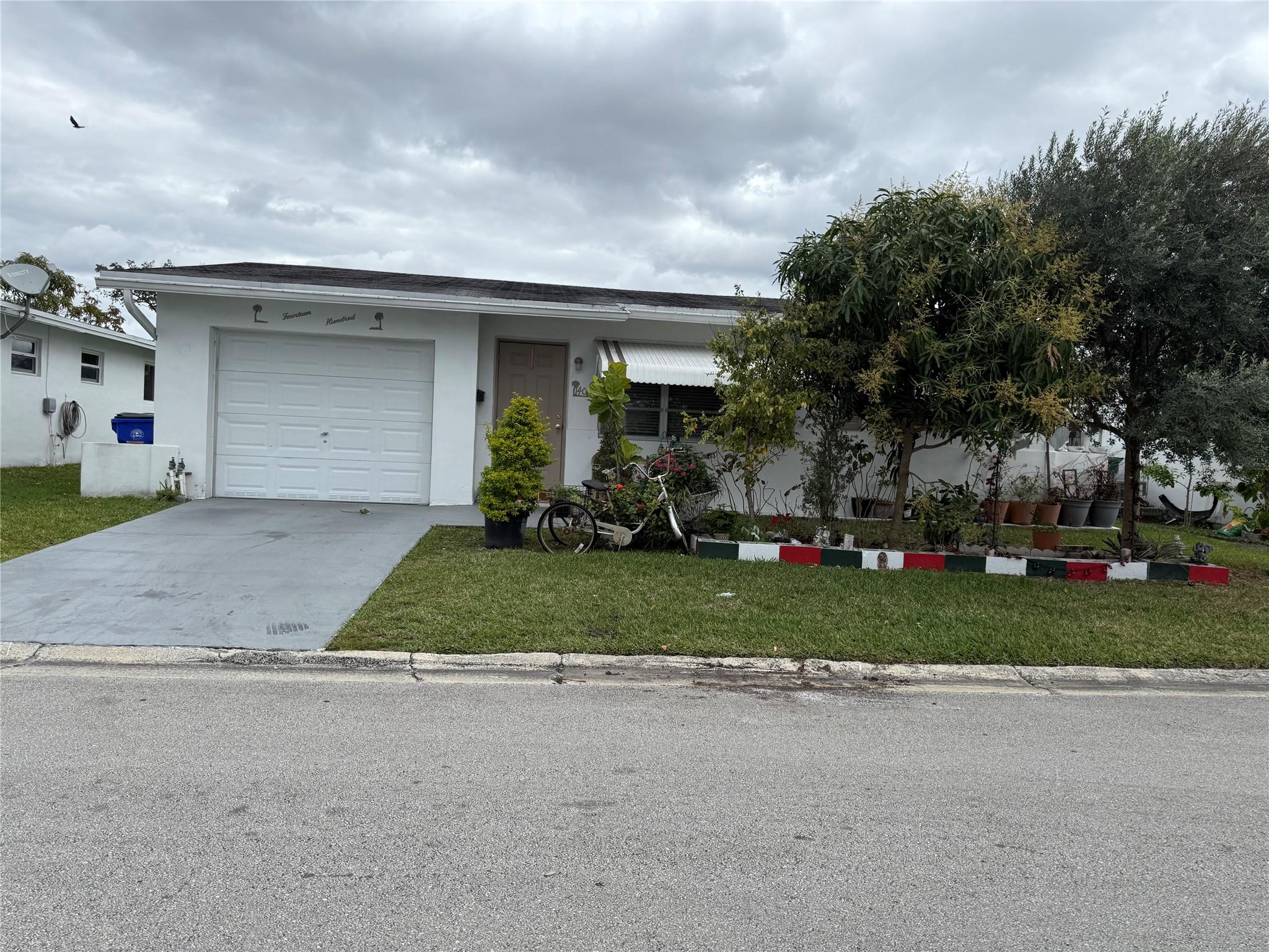 Welcome to this beautiful and Spacious 2 bed/1 bath single family home, located in a charming 55+ community of Paradise Gardens in Margate, Florida! With natural open spaces surrounded by canals, this peaceful community enjoys a true Florida lifestyle, pet-friendly, clubhouse, heated pool, pool tables, a game room, water float-pool-water-swim aerobics, bingo and more. LOW maintenance fee. No Rentals First Year of Ownership. HOA covers lawn care and houses are painted every 5 years.