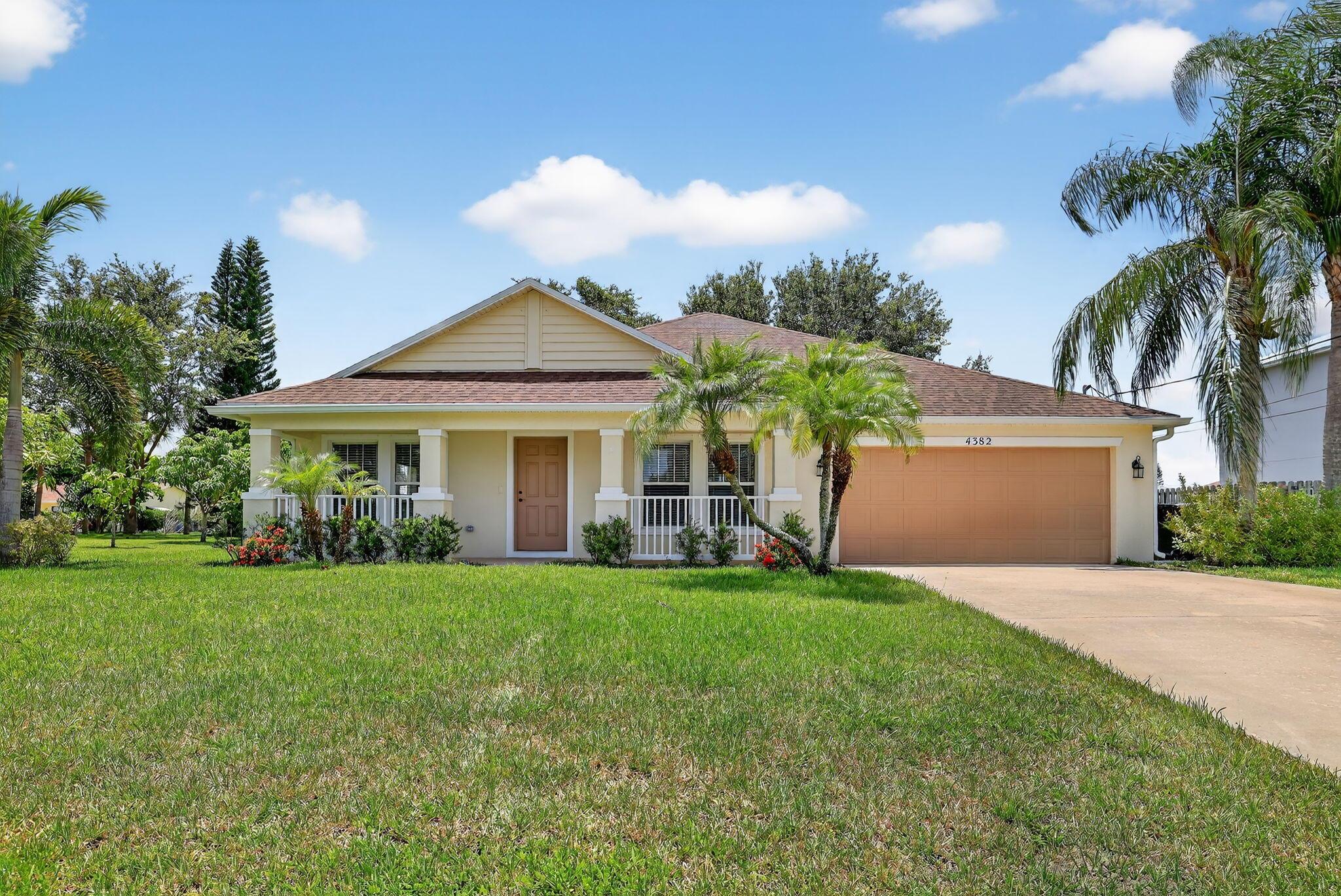 RUN TO THIS HOME!!! AMAZING /TURN KEY, MAGNIFICENT PROPERTY. DESIRABLE BECKER RD AREA, 3/2/2 WITH AN OFFICE/ DEN, WITH OVER 2200 SQ FT OF LIVING AREA. ROOF REPLACED IN DECEMBER 2021. HOT WATER HEATER, GARBAGE DISPOSAL IN 2022. FRESH PAINT INTERIOR AND EXTERIOR DECEMBER 2022., QUARTZ COUNTER TOPS, TOP OF THE LINE STAINLESS STEEL APPLIANCES. UPDATED KITCHEN AND BATHROOMS. LIFETIME WARRANTY VINYL PLANK FLOORING THROUGHOUT THE HOME, NO CARPETS. OLD FLORIDA CHARM FRONT PORCH. HUGE COVERED PATIO. OVERSIZED LOT. SHOW AND SELL!!