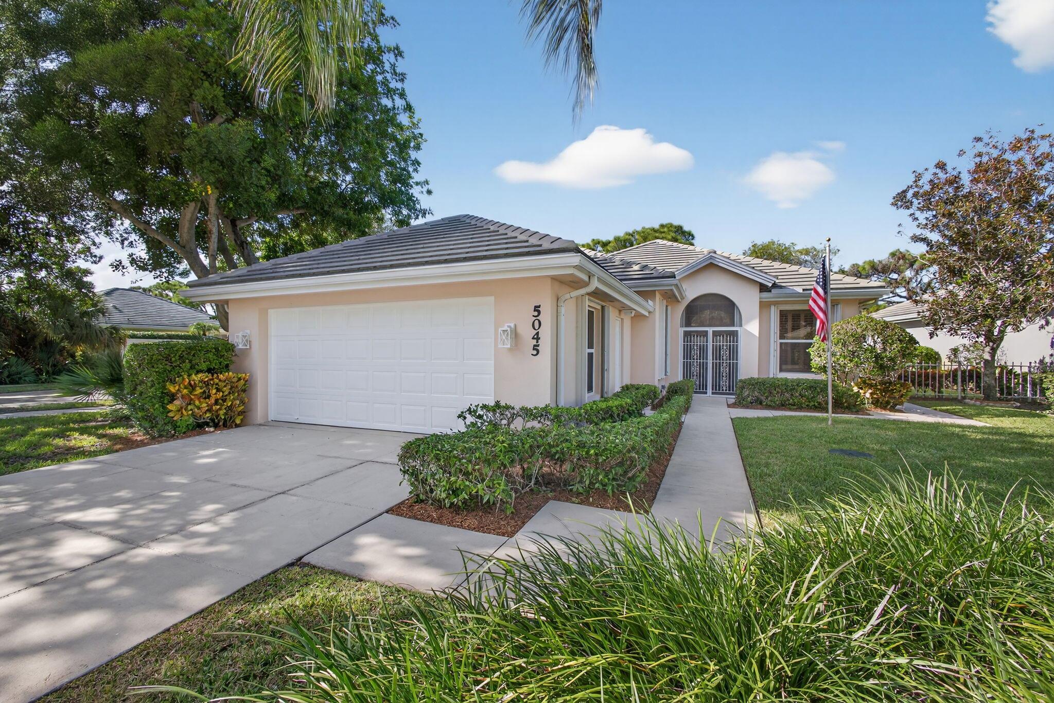 Welcome to 5045 SE Inkwood Way in The Preserve at Hobe Sound, a desirable DiVosta-built community. This 3-bedroom, 2-bath home offers 2,017 sq. ft. of open living space with tranquil water views from the screened lanai. Enjoy a spacious primary suite with dual closets, a bright kitchen that opens to the living and dining areas, and solid concrete construction throughout. The Preserve features a gated entrance, community pool, tennis courts, and lush landscaping, all just minutes from beaches, parks, and local shops. Experience comfort and coastal living at its best.