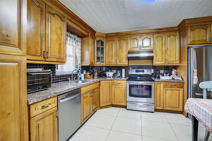 Large Phase 6 Condo with 1459 Sq. Ft. On Par 3 Golf Course-Full Two Bedrooms-Upgraded Kitchen With Wood Cabinets, Granite Counters and Stainless Appliances-Large Washer and Dryer-Both Bathrooms Are Upgraded-Mostly Tiled Flooring-All Windows And Sliders Are Hurricane Impact-Steps To Parking and Pool-Large Terrace With Serene Views-Paid-Up Rec Lease. Free golf, 14 tennis courts, 7 pools, a theater, a fitness center, a restaurant, 24-hour security, and an association representing housing for older persons authorized (HOPA). *** IMPORTANT! See Broker Remarks below for occupancy qualifications. Free golf, 24-hour security, tennis, restaurant, bus, theatre, fitness center, and more